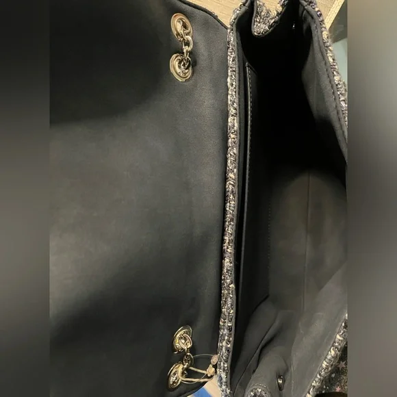 Maje Tweed Clover Shoulder Bag - Picture 5 of 5